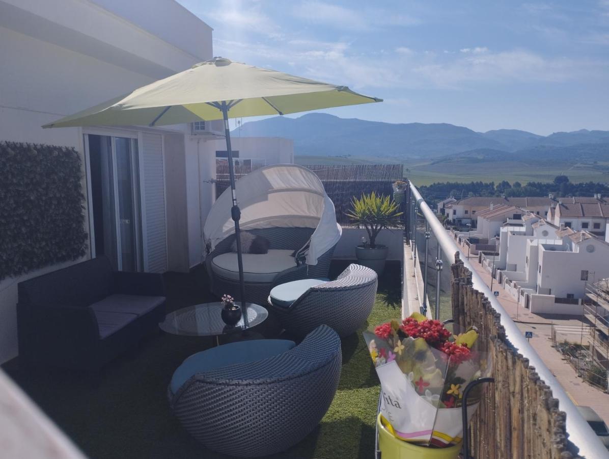 Atico Rilque, Apartamentos Independientes Con Jacuzzi Privado Y Terraza En Ronda Bagian luar foto
